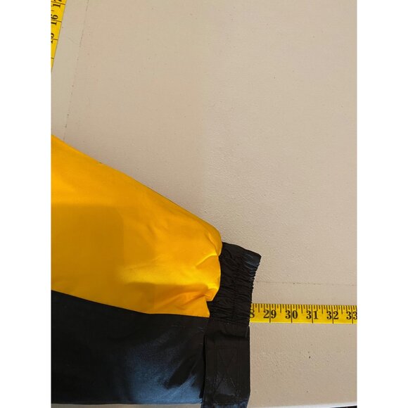 Freeze Defense Mens 3-In-1 Winter Coat Yellow & Black Nylon Polyester Hood 2XL - Picture 14 of 14